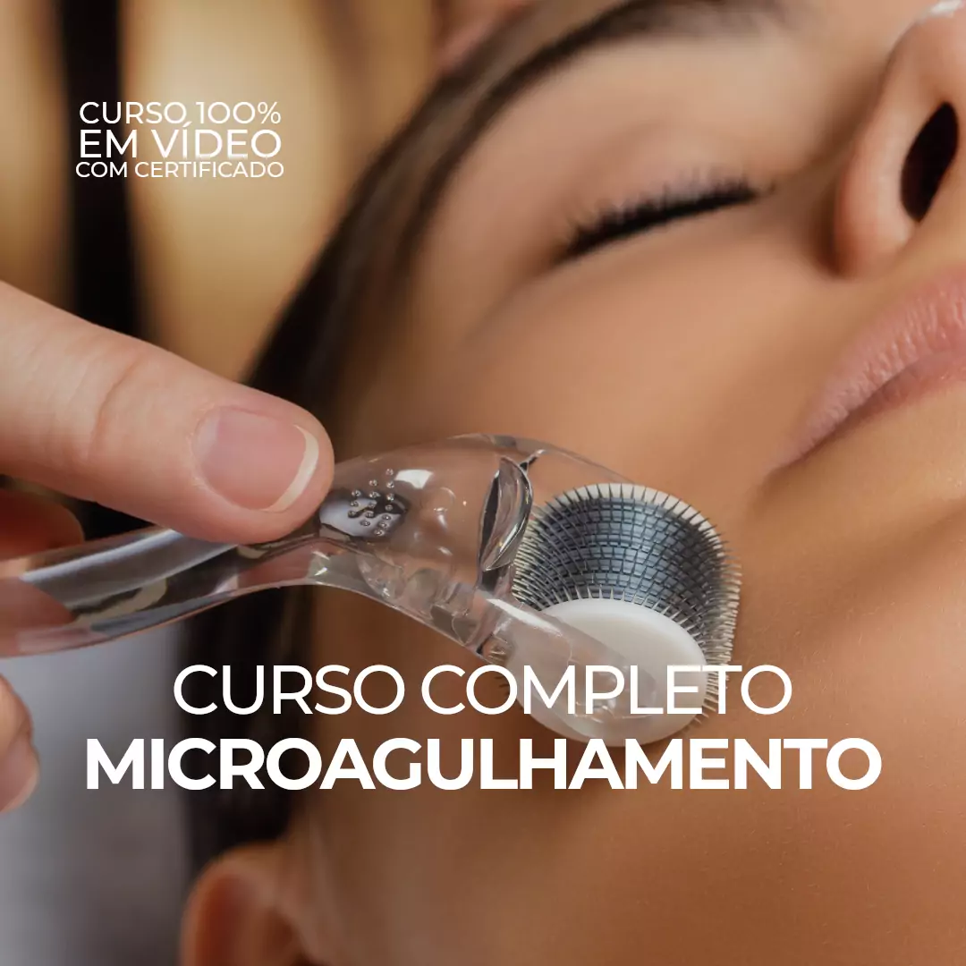 Curso de Microagulhamento.c Curso de Microagulhamento Completo - Imagem 1