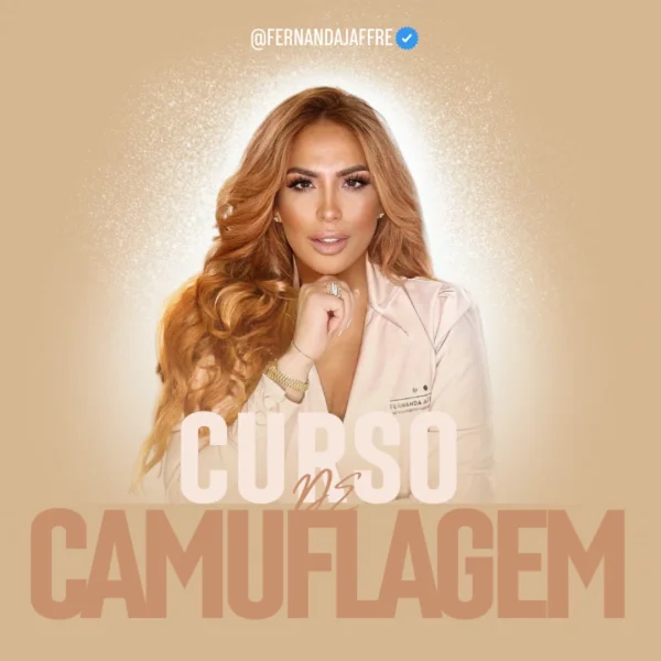 Especialização em Camuflagem Estética: Estrias, Cicatrizes e Vitiligo (Método Fernanda Jaffre)